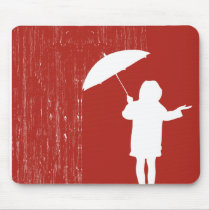 Playing with the rain mousepads