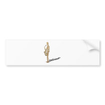 PlayingTheSaxophone020511 Bumper Sticker