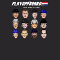 Playoff Beard Hairy Hockey Faces shirt