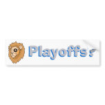 Playoffs? - Detroit   Bumper Sticker