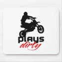Plays Dirty - Guy mousepads