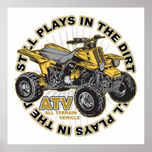 Plays in the Dirt ATV Print