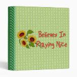 Plays Nice Vinyl Binder