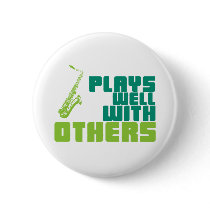 Plays Well With Others Pin
