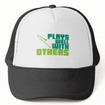 Plays Well with Others - Trombone Mesh Hat