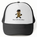 Plays well with otters! hats
