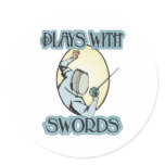 Plays with Swords stickers