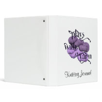 plays with yarn binder knitting organizer