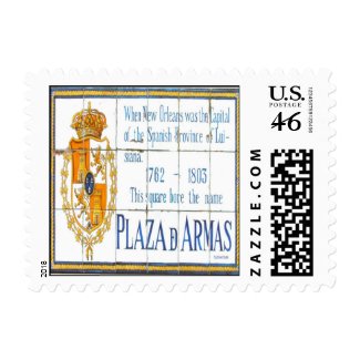 Plaza De Armas stamp