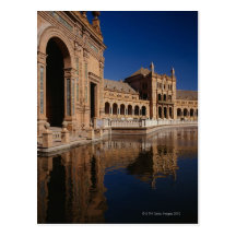 Plaza de Espana, Seville, Spain Post Card