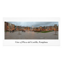 Plaza del Castillo Personalized Photo Card