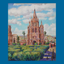 Plaza en San Miguel de Allende Print