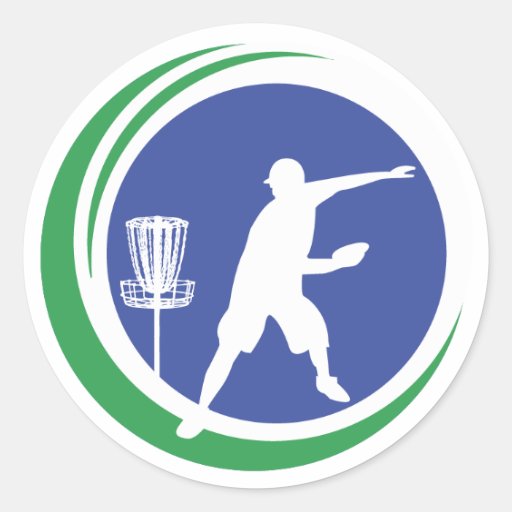 PLDGA Logo Round Sticker