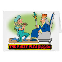 PLEA BARGAIN CARTOON cards by lawyer_gifts PLEA BARGAIN CARTOON cards