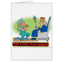 PLEA BARGAIN CARTOON cards by lawyer_gifts PLEA BARGAIN CARTOON cards