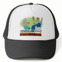 PLEA BARGAIN CARTOON TRUCKER HATS