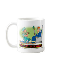 PLEA BARGAIN CARTOON mugs