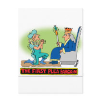 PLEA BARGAIN CARTOON postcards by lawyer_gifts PLEA BARGAIN CARTOON postcards