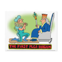 PLEA BARGAIN CARTOON postcards by lawyer_gifts PLEA BARGAIN CARTOON postcards