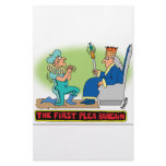 PLEA BARGAIN CARTOON PERSONALIZED STATIONERY