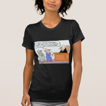 Pleads not guilty by reason of living constitution t-shirts