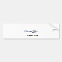 Pleasant Hills Pennsylvania City Classic Bumper Stickers
