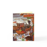 Pleasant Valley Train Sta Christmas Holiday Card