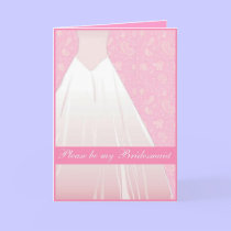 please be my bridesmaid cards