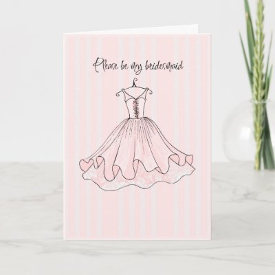 please be my bridesmaid cards