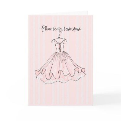 please be my bridesmaid cards by myslewis