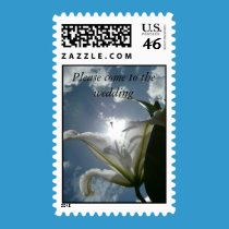 Please come to the wedding stamps