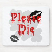 please die mouse pad