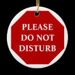 Please Do Not Disturb Door Hanger Ornaments