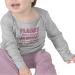 Please don't touch my hands! (Pink) Tee Shirt
