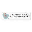 PLEASE DRIVE SAFELY DOG GROO... bumper stickers by pugsnpupsgrooming PLEASE DRIVE SAFELY DOG GROO... bumper stickers