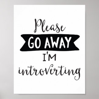 Introverts Posters 