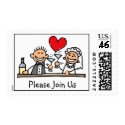 Please Join Us wedding stamps by wedding_tshirts Please Join Us wedding stamps