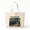PLEASE KEEP OUR OCEANS CLEAN! - bag by Horseshoes3 PLEASE KEEP OUR OCEANS CLEAN! - bag