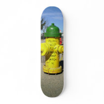 Please Keep Your Dog Away (nail scratched) skateboards by courtjester Please Keep Your Dog Away (nail scratched) skateboards