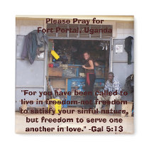 Please Pray for Fort Portal, Ugand... magnets