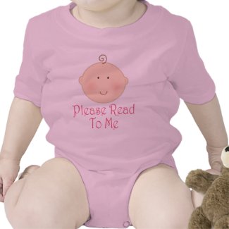 Please Read To Me Baby Girl Read Aloud Gift shirt