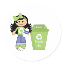 Please Recycle stickers by ShowMeWrappers Please Recycle stickers