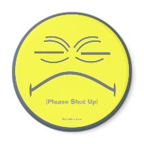 (Please Shut Up) magnets by Skrimbles (Please Shut Up) magnets