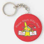 Please Stack Gifts Here Key Chains