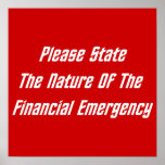 Please State The Nature Of The Financial Emergency Print