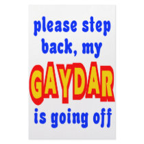 Please Step Back, My Gadar is Going Off stationery