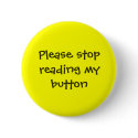 Please stop reading my button