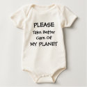 PLEASE, Take Better Care Of, MY PLANET t-shirts