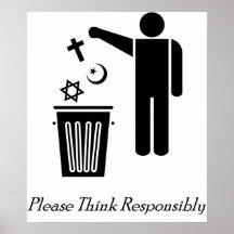 Please Think Responsibly Print