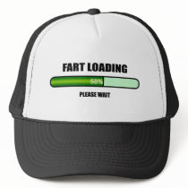 Please Wait Fart Now Loading hats by EllesBaby Please Wait Fart Now Loading hats